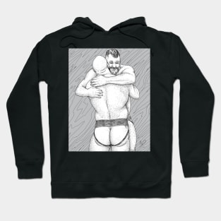 Muscle bear hug Hoodie